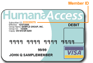 Humana id cards vettel cognizant